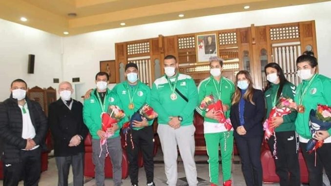 La délégation Algerienne est rentrée ce Mardi à Alger